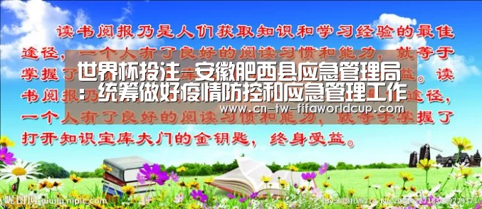 世界杯投注-安徽肥西县应急管理局：统筹做好疫情防控和应急管理